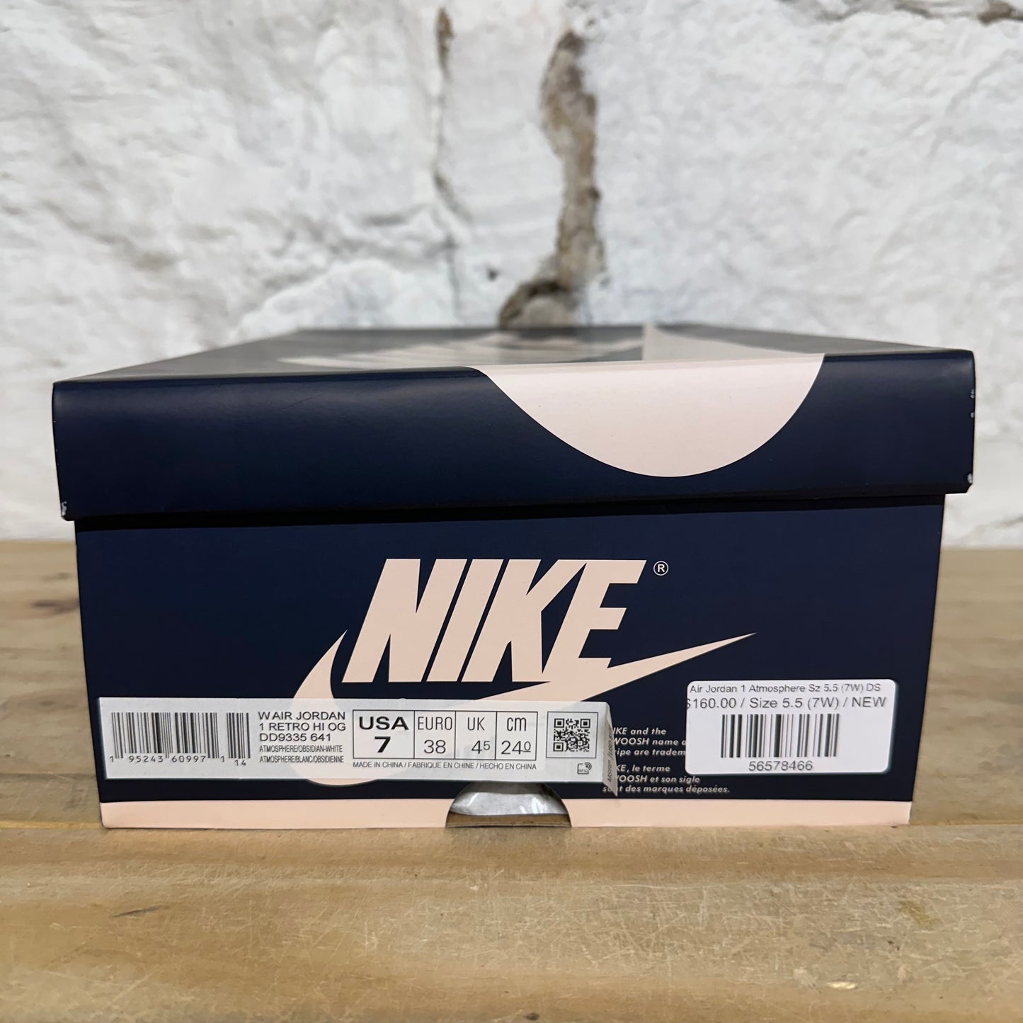 Air Jordan 1 High Atmosphere Sz 5.5 (7W) DS