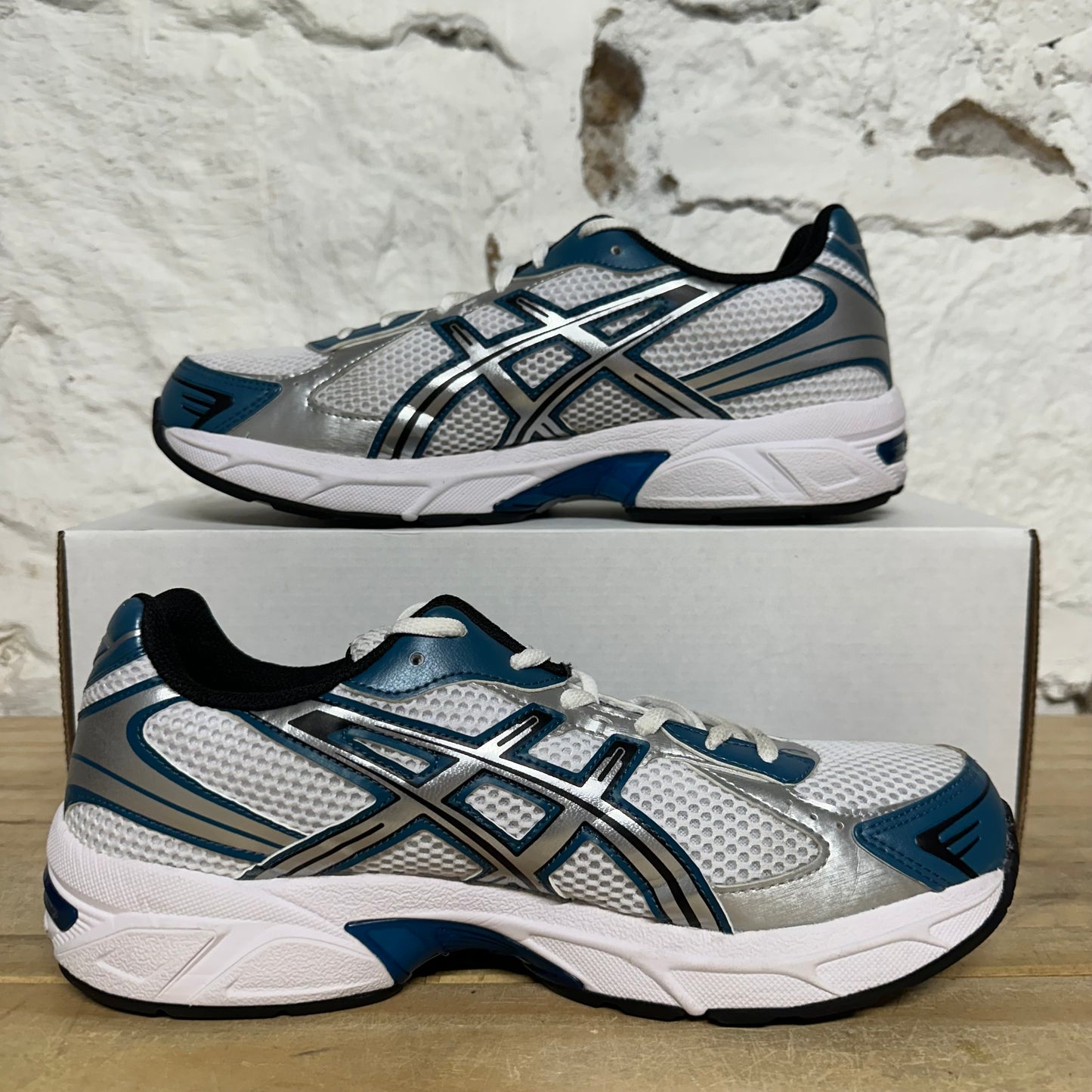 Asics Gel 1130 White Restful Teal Sz 9