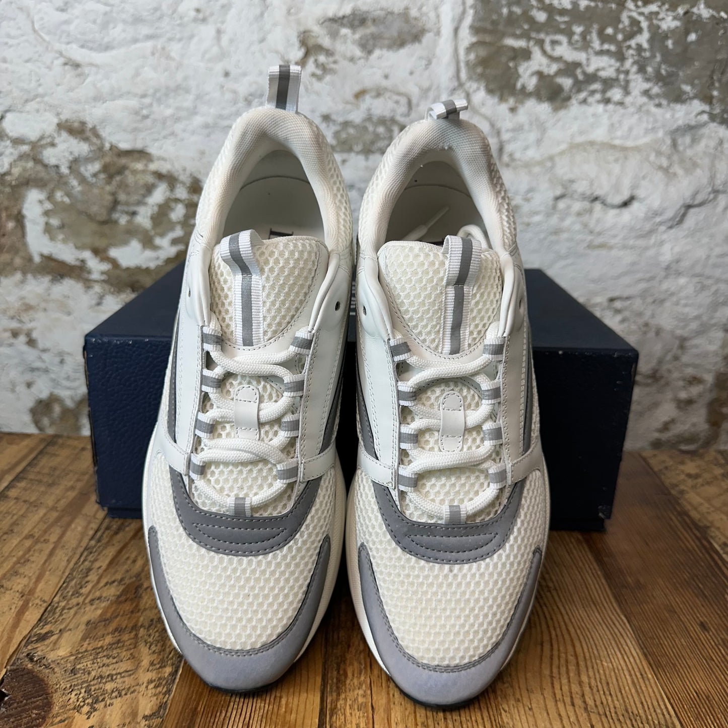 Dior B22 White Grey 3M Sneaker Sz 10 (43)