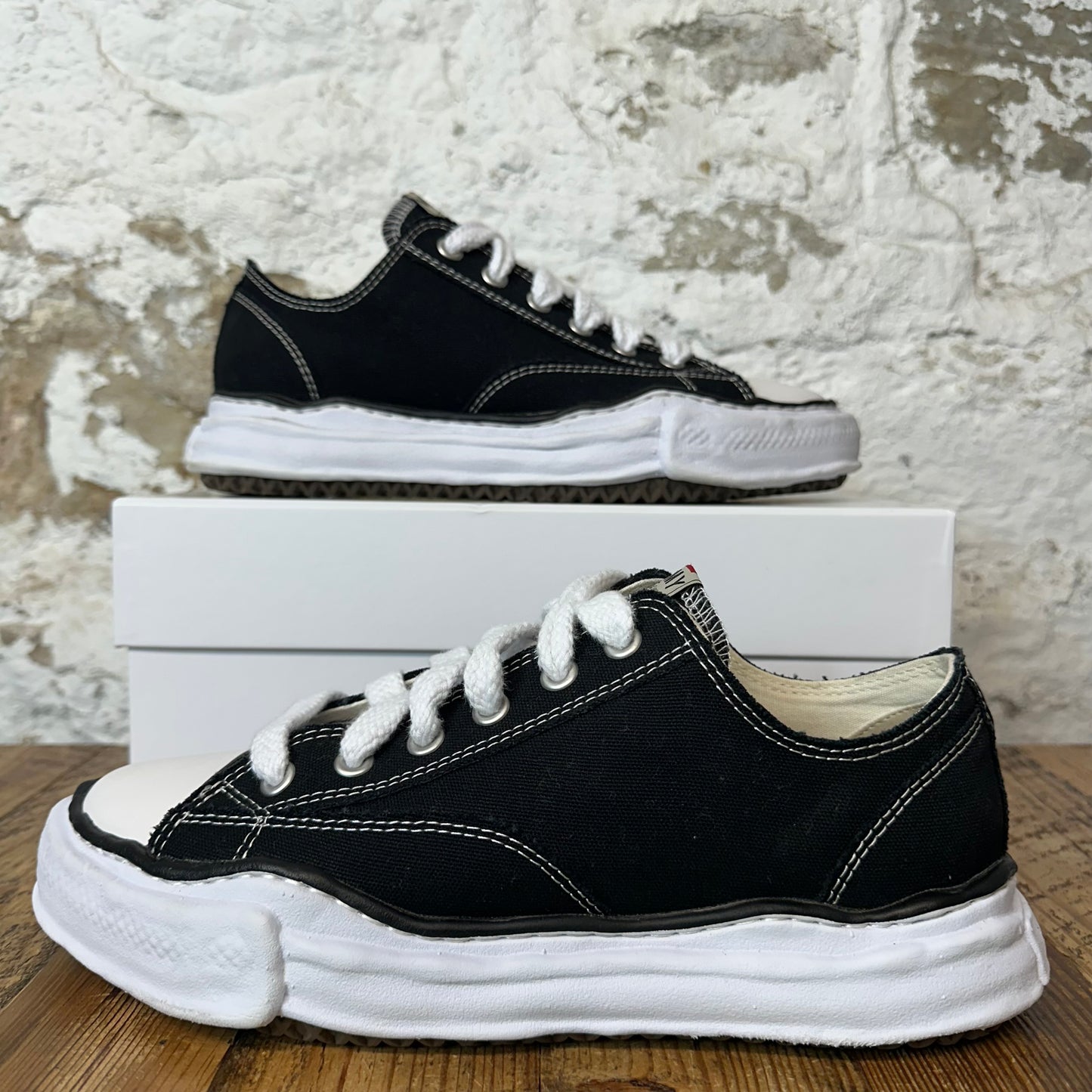 Maison Mihara Black White Peterson Sneaker Sz 11 (44)