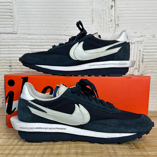 Nike LD Waffle Sacai Fragment Blue Void Sz 14