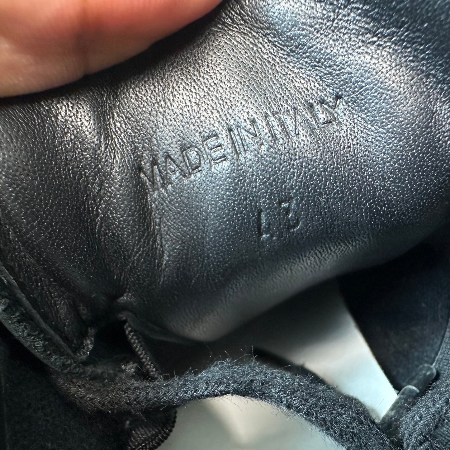 Maison Margiela Replica Triple Black Sneaker Sz 10 (43)