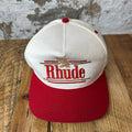 Rhude Rossa Logo Cream Red Hat