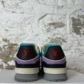 Louis Vuitton Lavender Blue Trainer Sneaker Sz 5 (37)