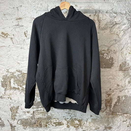 Chrome Hearts Vintage Scroll Thermal Hoodie Black Sz L