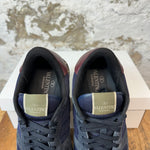 Valentino Navy Tan Sneaker Sz 10 (43) No Box