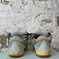 Lanvin Curb Black White Lace Green Blue Sneaker Sz 10 (43)