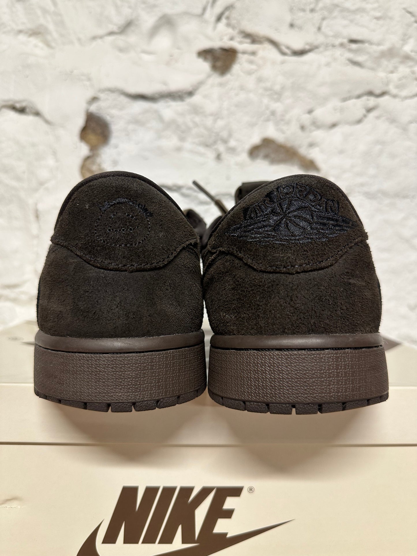 Air Jordan 1 Low Travis Scott Velvet Brown Sz 13