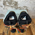 Lanvin Curb Multicolor Lace Black Gum Sneaker Sz 9 (42)
