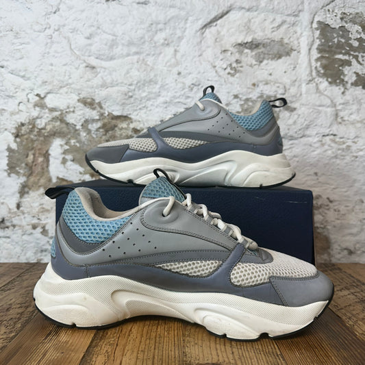 Dior B22 Grey Blue White Sneaker Sz 11 (44)