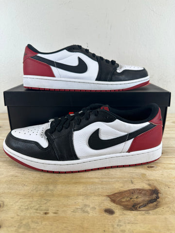 Air Jordan 1 Low Black Toe Sz 11.5