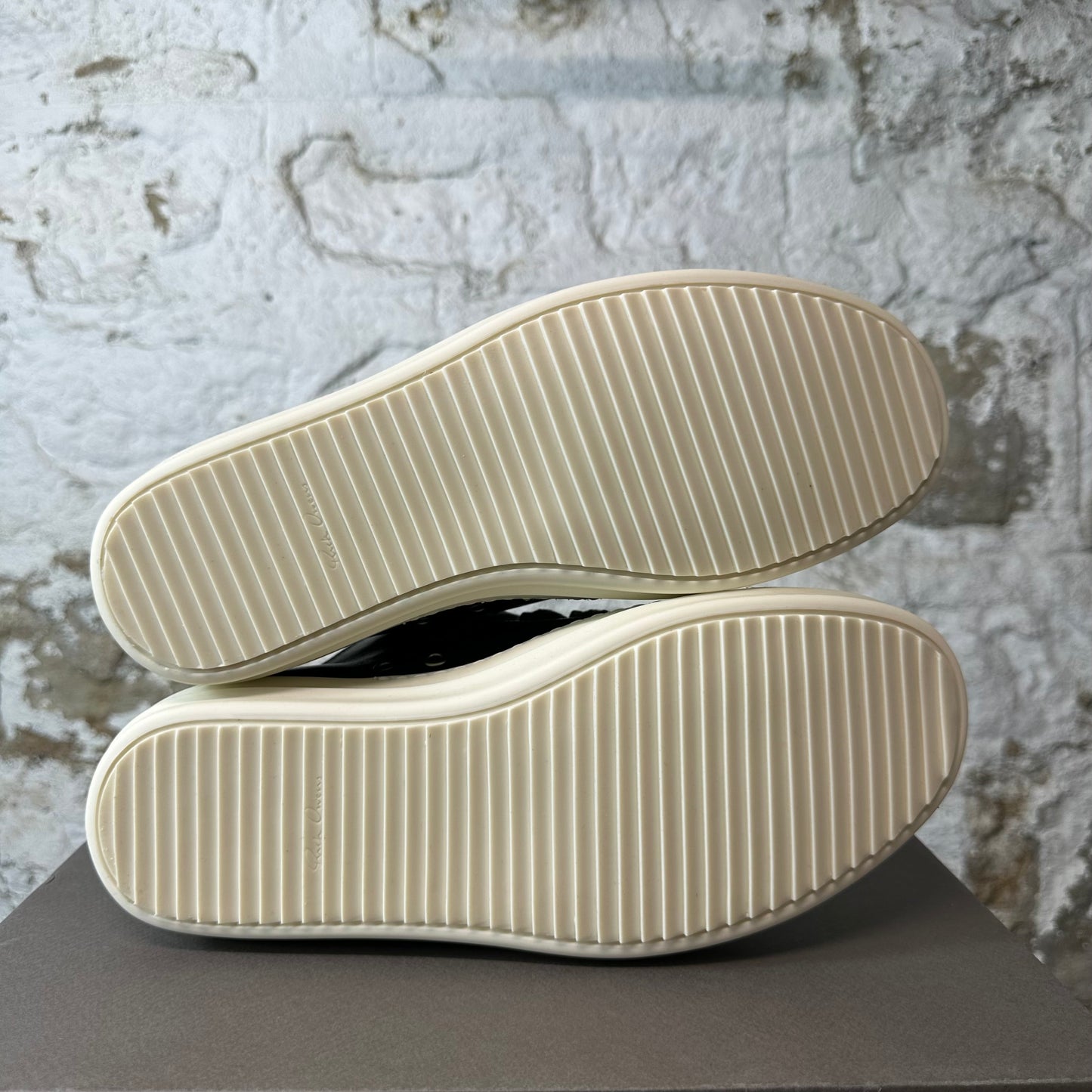 Rick Owens Jumbo Lace Dark Dust Milk Sneaker DS