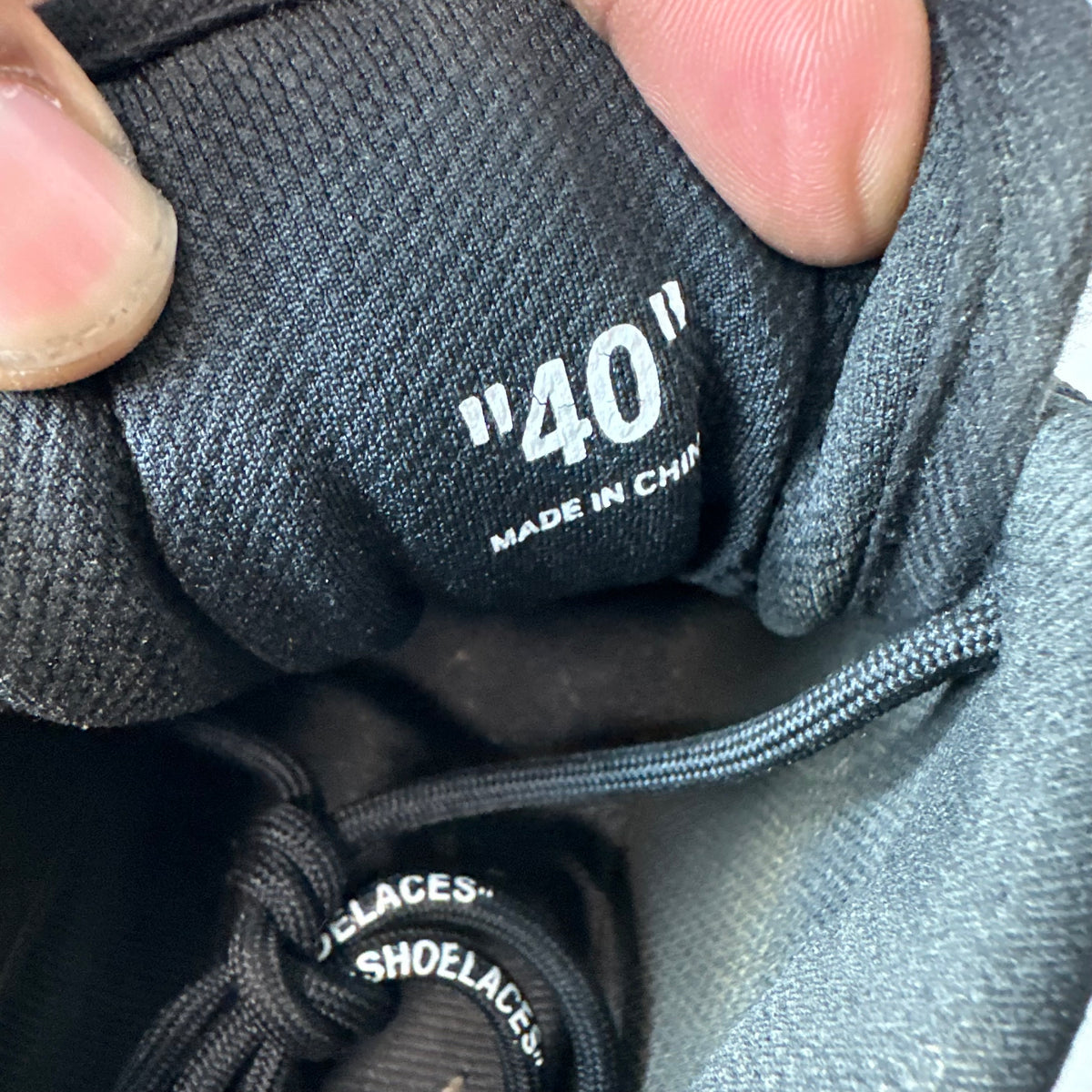 Off-White ODSY 2000 Black Sneaker Sz 7 (40)