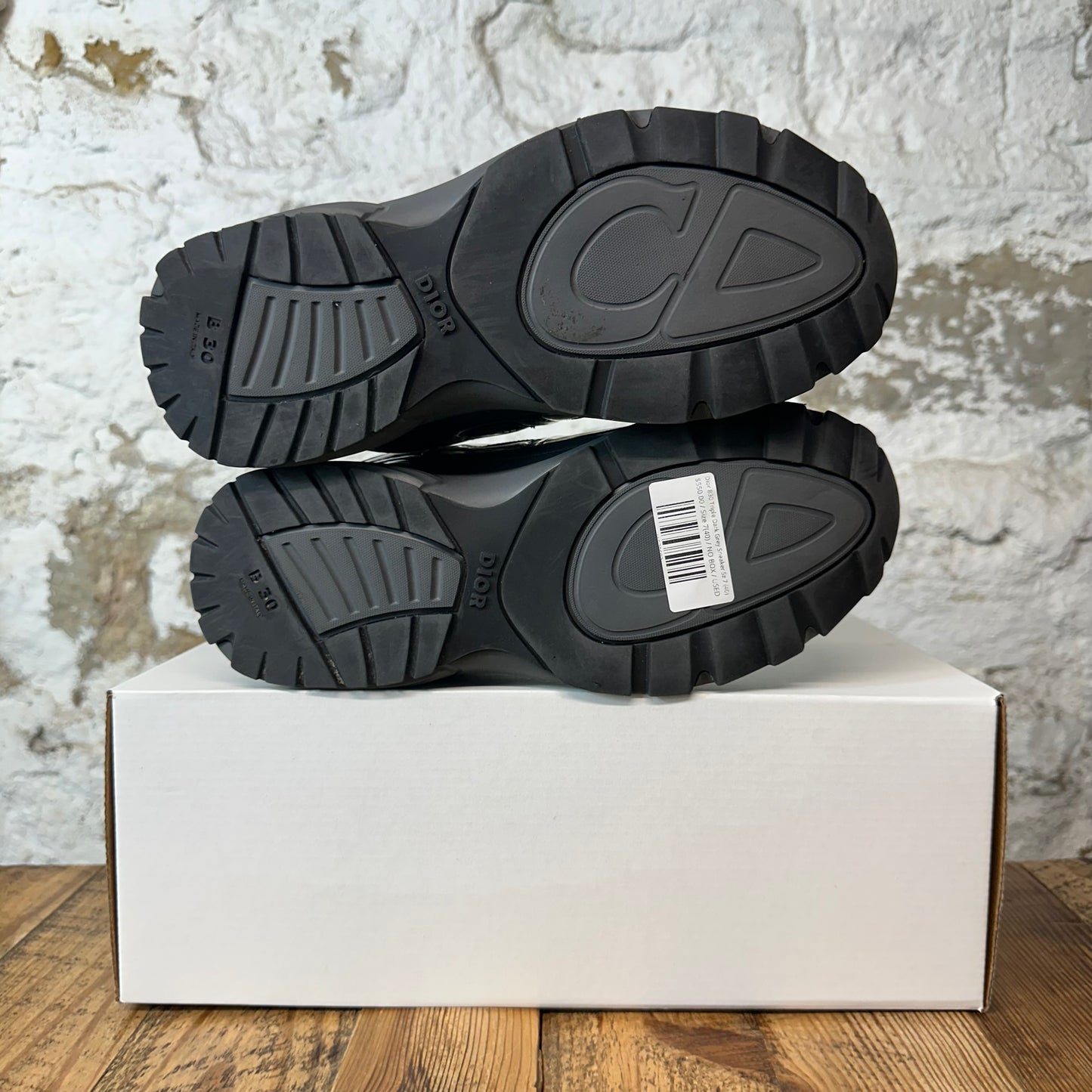 Dior B30 Triple Dark Grey Sneaker Sz 7 (40)