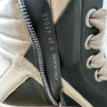 Rick Owens Geobasket Forest Milk Sneaker Sz 10 (43)