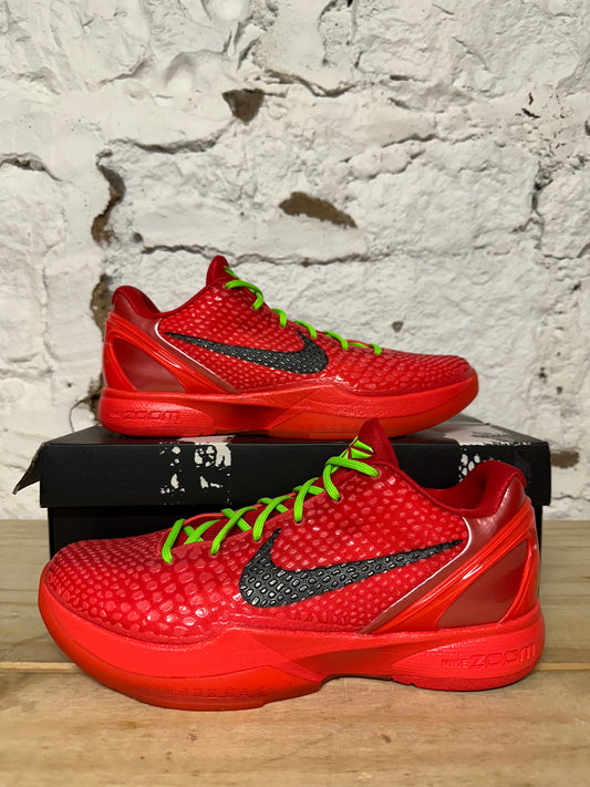 Nike Kobe 6 Reverse Grinch Sz 10