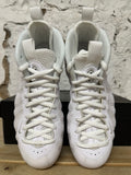 Nike Air Foamposite One Triple White Sz 9 DS