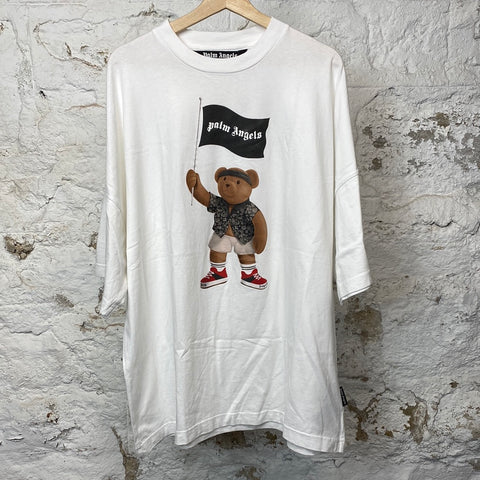 Palm Angels Bear Flag T-shirt Sz L