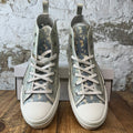 Dior B23 High Blue Oblique White Sneaker Sz 11 (44)