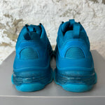 Balenciaga Triple S Teal Blue Sneaker Sz 7 (40)