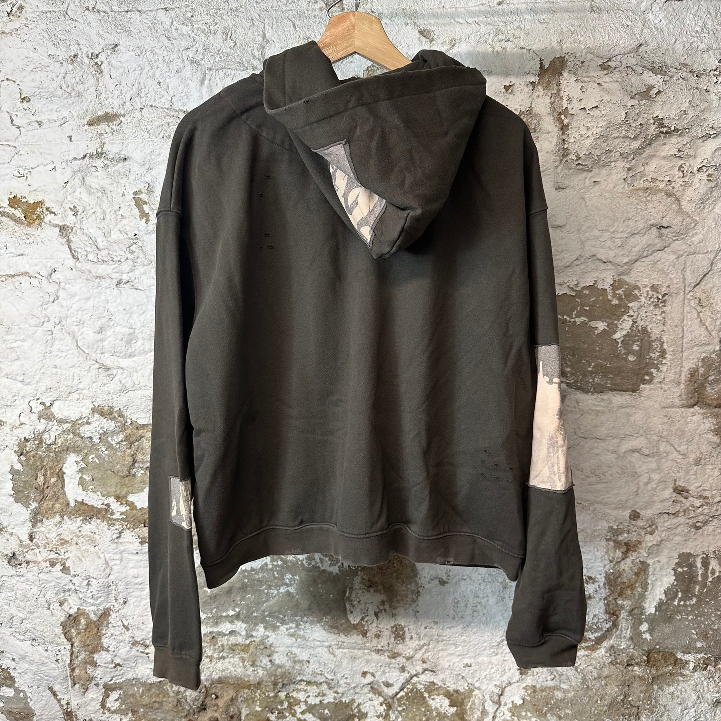 Birth Of Royal Child Flashlight Brown Zip Up Hoodie Sz S