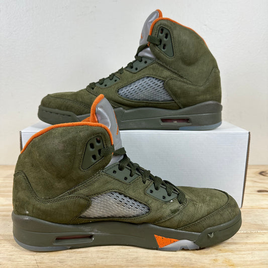 Air Jordan 5 Olive Sz 10