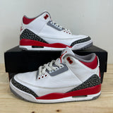 Air Jordan 3 Fire Red Sz 8