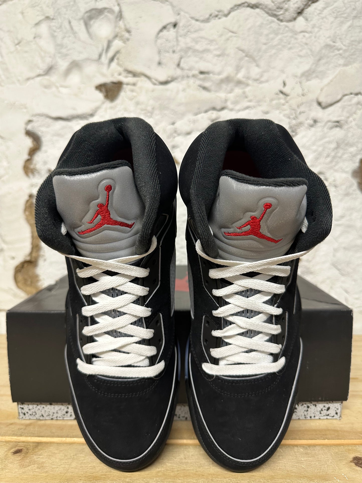 Air Jordan 5 Black Metallic Reimagined Sz 11.5 DS