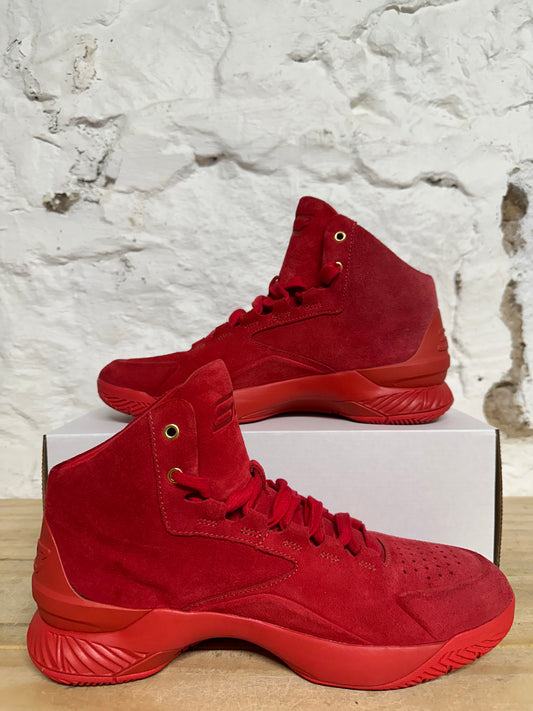 Under Armour Curry 1 Lux Red Sz 11
