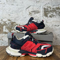 Balenciaga Track Runner Red Navy LED Sneaker Sz 10 (43)