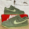 Nike Dunk Low Oil Green Olive Sz 10