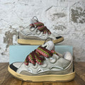 Lanvin Curb Multicolor Lace Grey Sneaker Sz 11 (44)