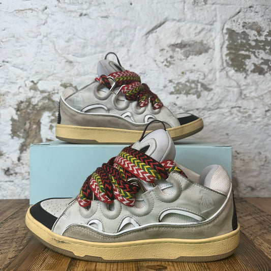 Lanvin Curb Multicolor Lace Grey Sneaker Sz 11 (44)