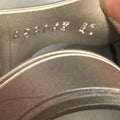 Alexander McQueen Silver Hybrid Slide Sz 7 (40) DS