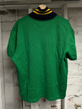 Gucci Navy Yellow Collar Green Polo Sz XXXL (Fits XL)