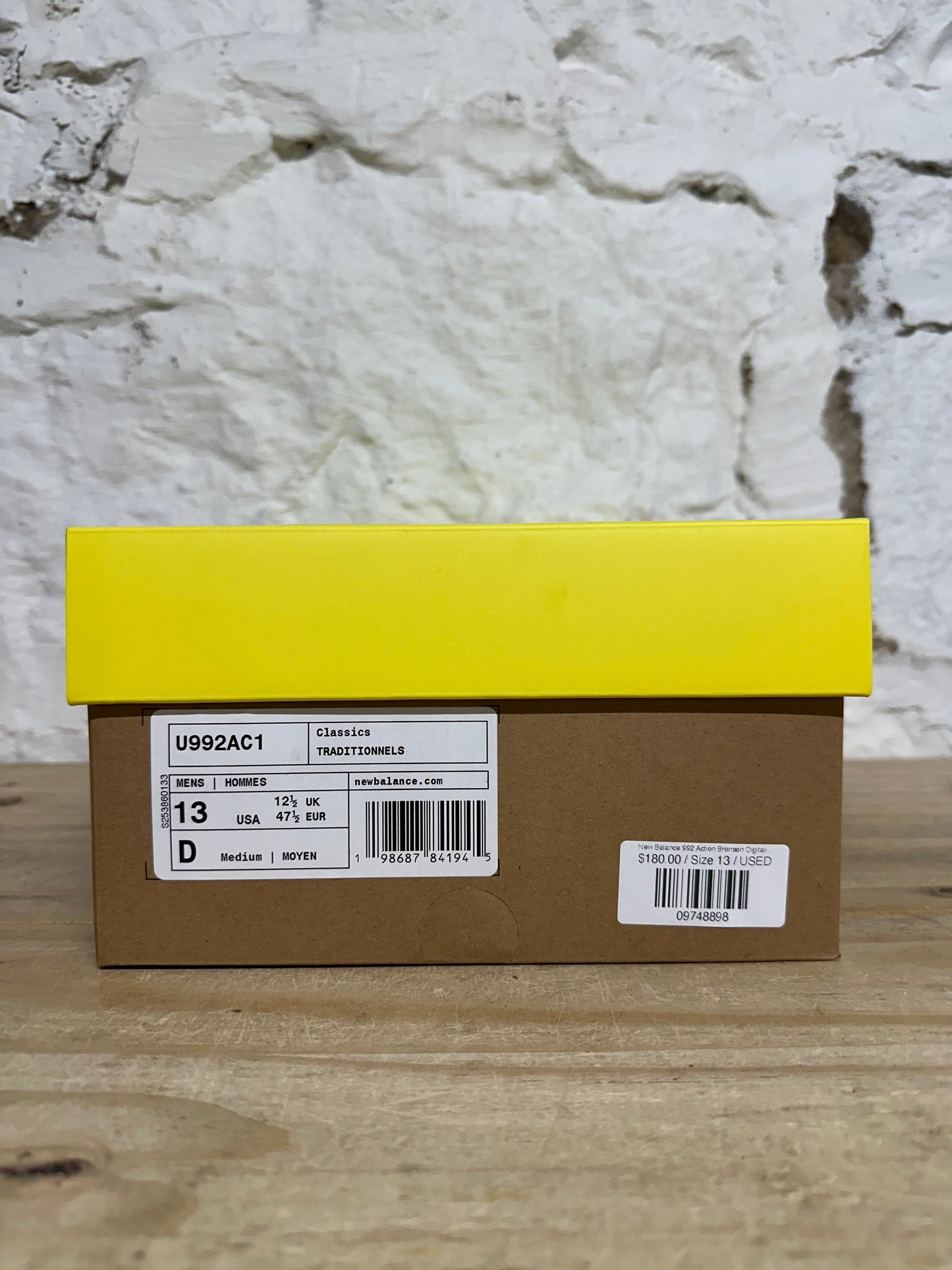 New Balance 992 Action Bronson Digitalis Purpurea Sz 13