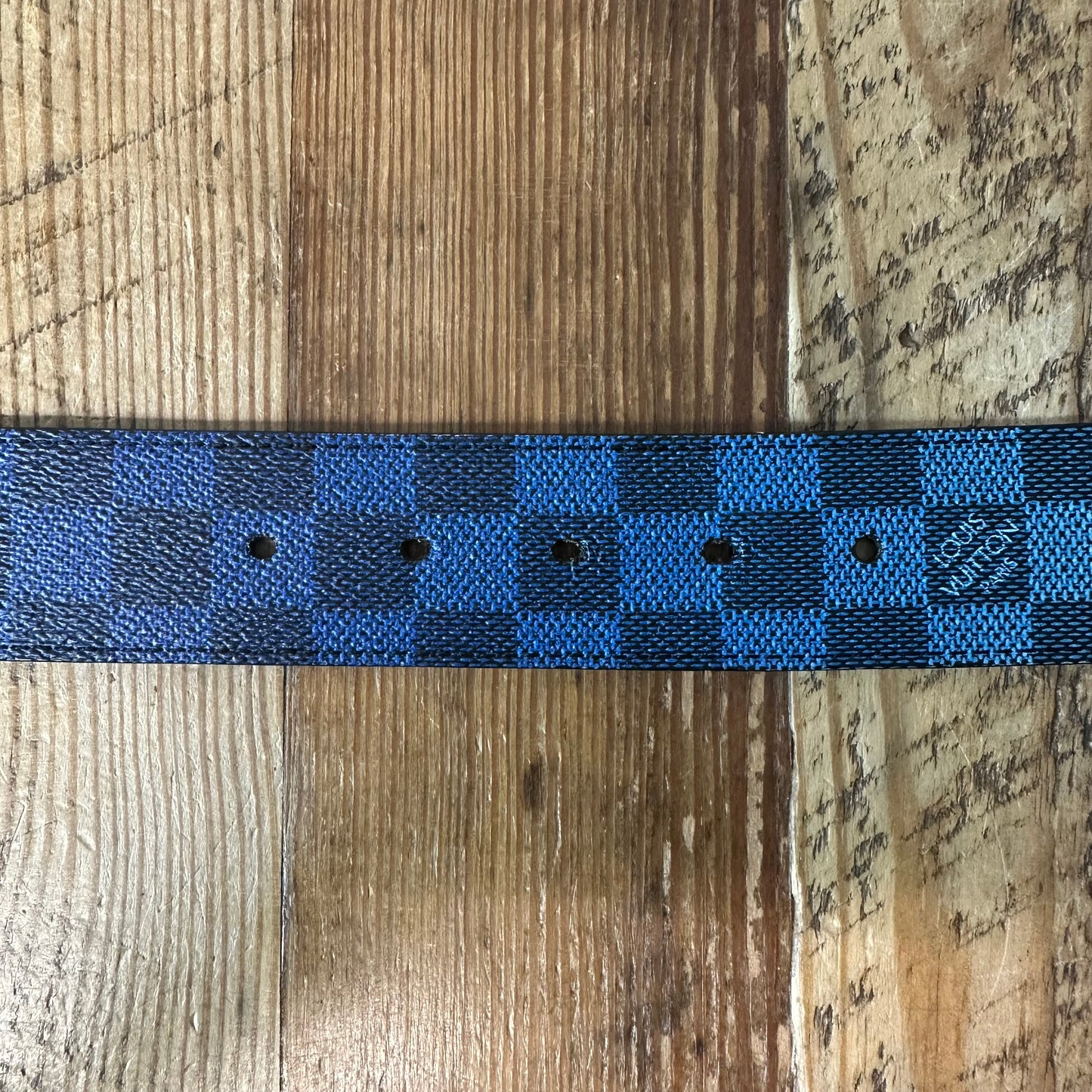 Louis Vuitton Rainbow Damier Belt Sz (100)