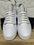 Air Jordan 1 Low Triple White Sz 11 DS