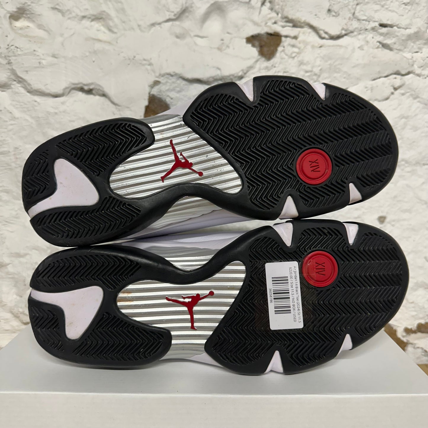 Air Jordan 14 Black Toe (2024) Sz 11.5