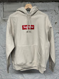 Supreme (FW24) Box Logo Hoodie Stone Sz S DS