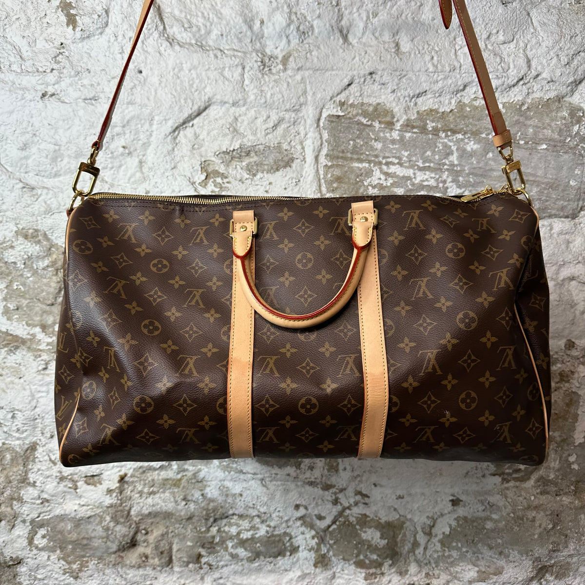 Louis Vuitton Monogram Canvas Keepall Bandouliere 50