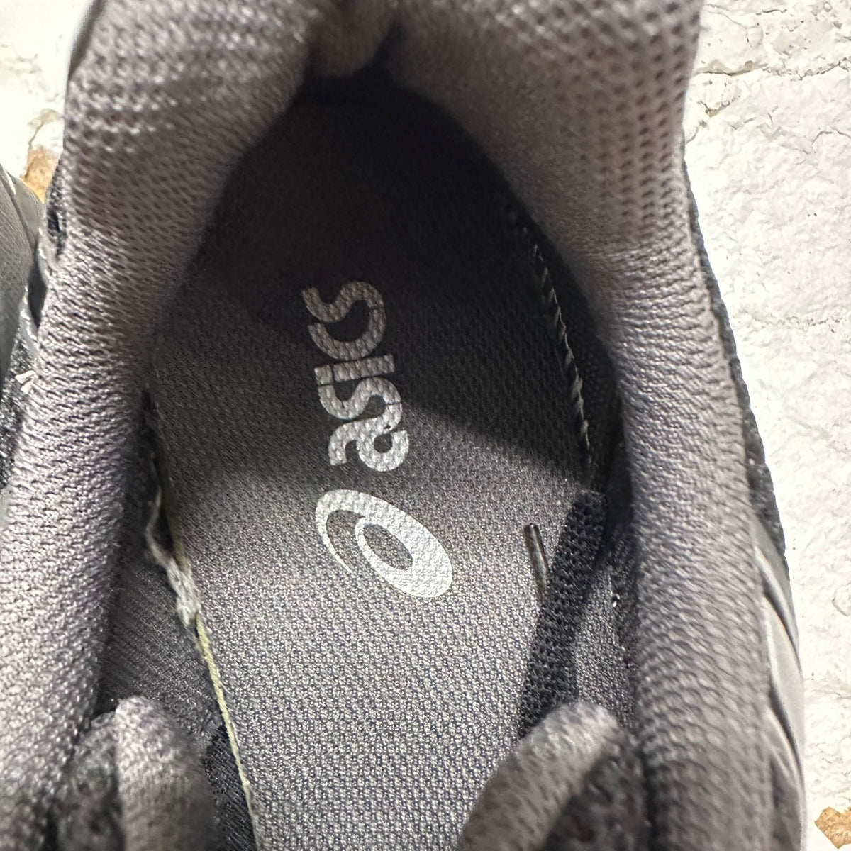 Asics Gel-1130 Black Pure Silver Sz 13