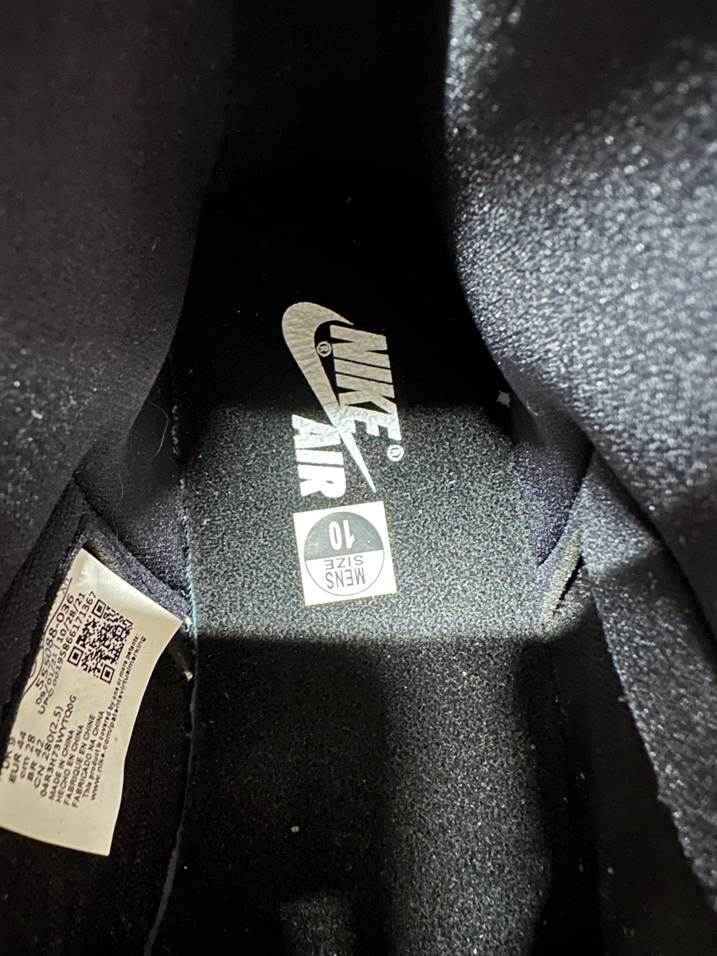 Air Jordan 1 High Rebellionaire Sz 10 DS