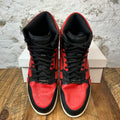 Amiri Red Skeleton Black High Sneaker Sz 13 (46) No Box