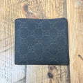 Gucci Brown Canvas Monogram Bifold Wallet