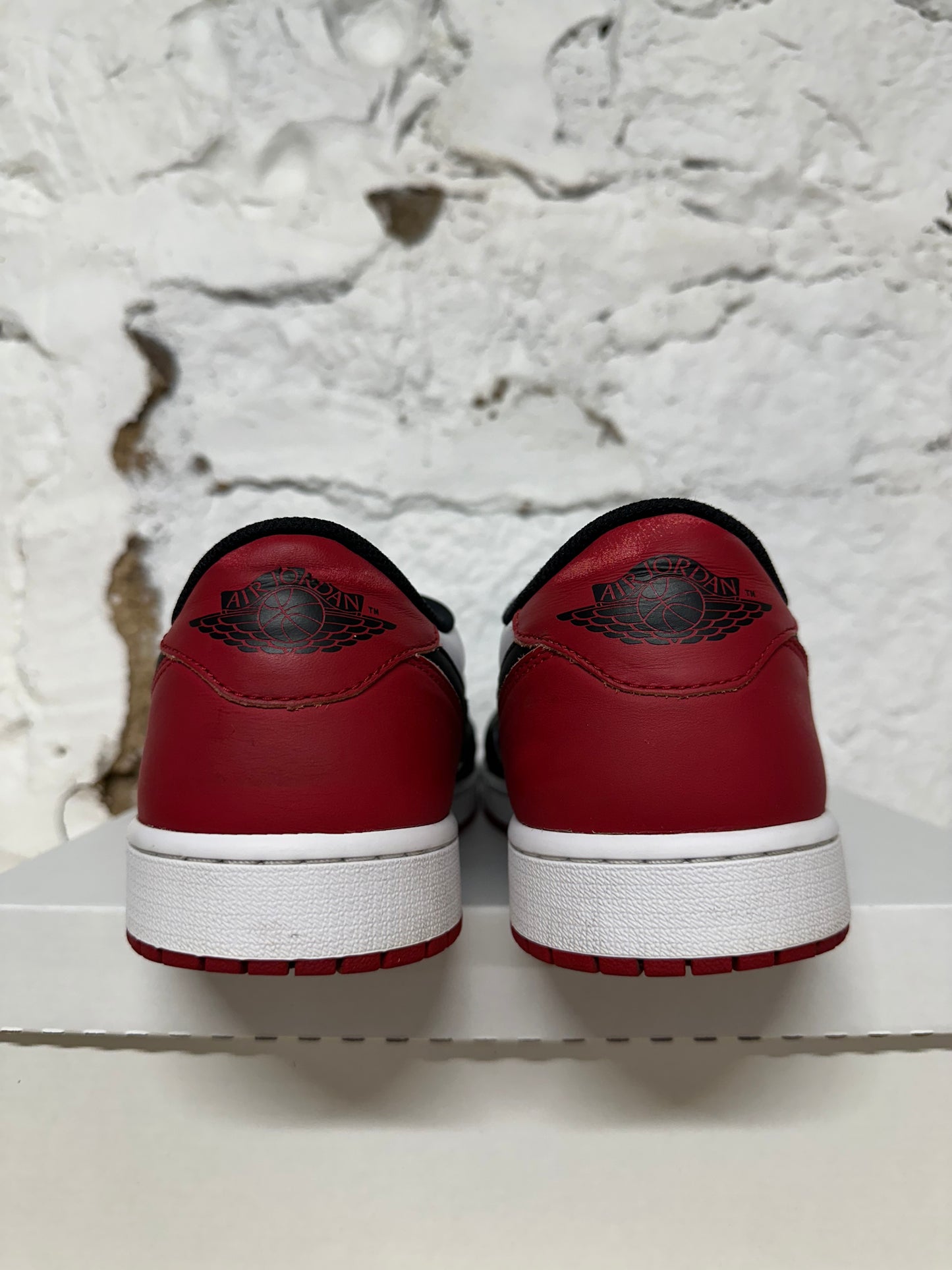 Air Jordan 1 Low Black Toe Sz 12