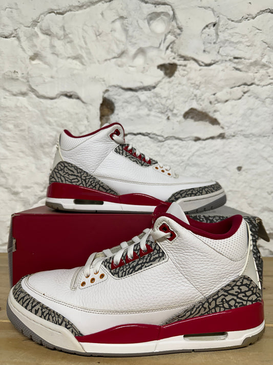 Air Jordan 3 Cardinal Sz 10.5