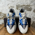 Valentino Blue White Navy Wade Runner Sneaker Sz 8 (41)