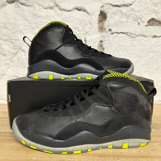 Air Jordan 10 Venom Green Sz 10 DS