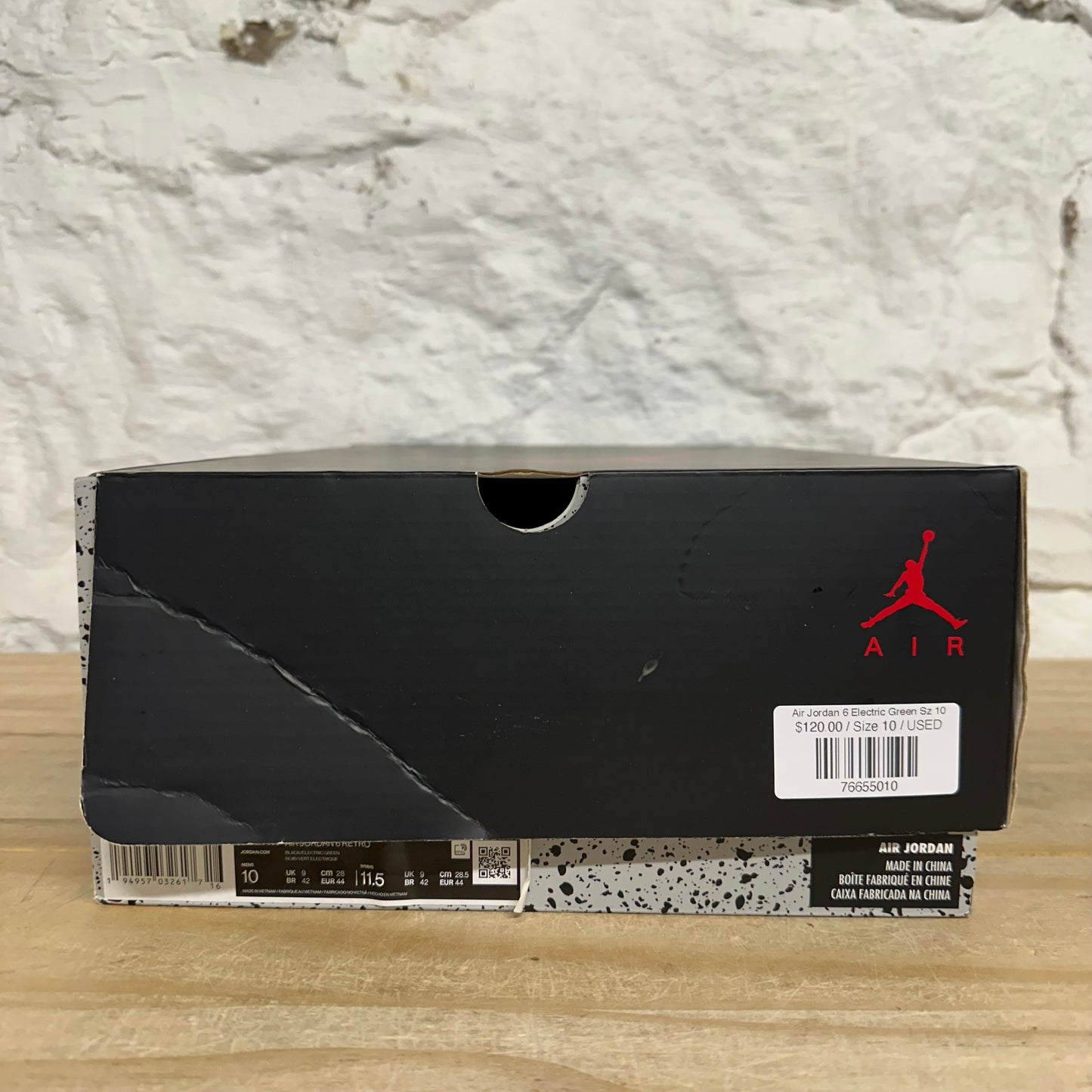 Air Jordan 6 Electric Green Sz 10